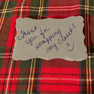 Elegant Gray Thank You Cards